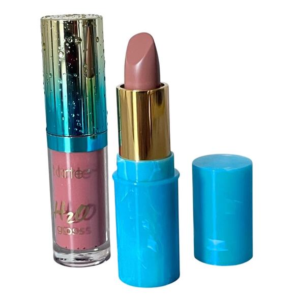 Tarte Color Splash Lipstick BEACH BABE and H2O Lip Gloss HANG TEN ~ Travel - Picture 1 of 7